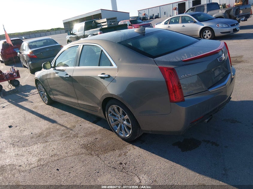 Vin: 1g6ah5sx5h0123022, lot: 46103135, cadillac ats luxury 20173