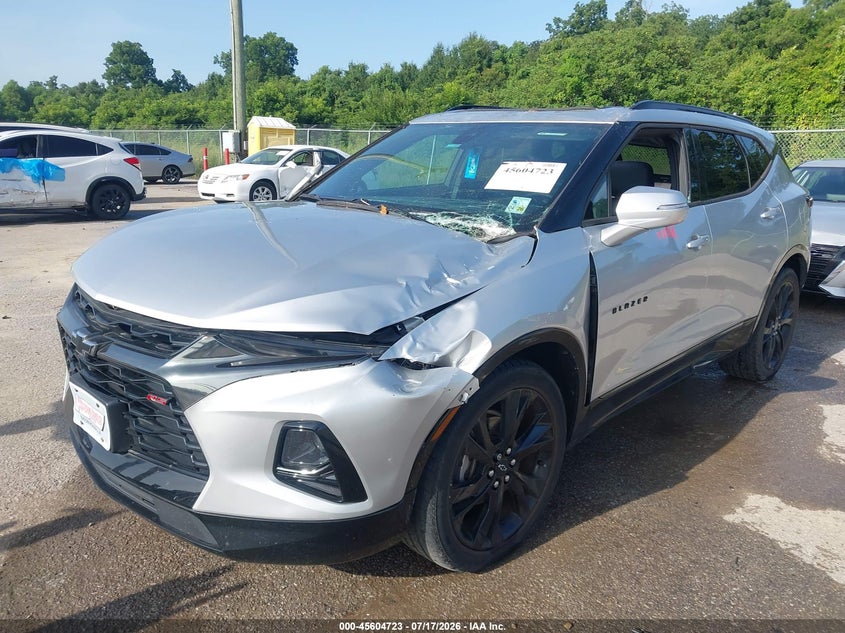 2020 Chevrolet Blazer, Дах, IAAI, VIN 3GNKBERS5LS556619 — фото 2