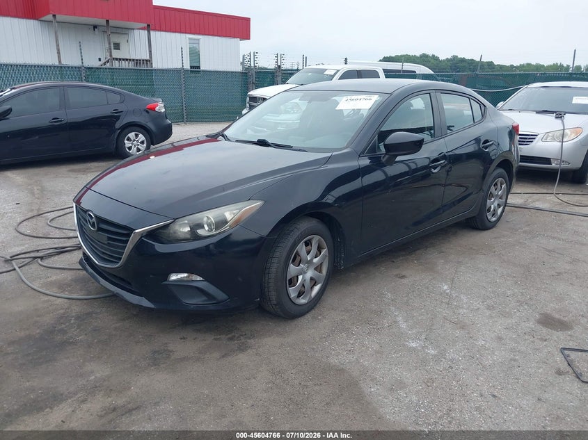 Vin: jm1bm1t73e1158040, lot: 46103189, mazda mazda3 i sv 20142