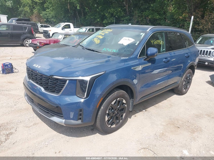 2025 Kia Sorento S, Rear, IAAI, VIN 5XYRLDJC9SG390494 — photo 2