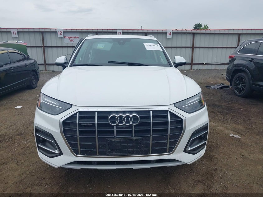2021 Audi Q5 Premium Plus 45 Tfsi Quattro S Tronic VIN: WA1BAAFY1M2105983 Lot: 45604813
