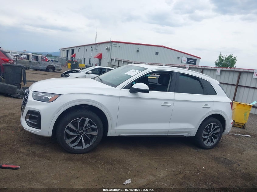 2021 Audi Q5 Premium Plus 45 Tfsi Quattro S Tronic VIN: WA1BAAFY1M2105983 Lot: 45604813