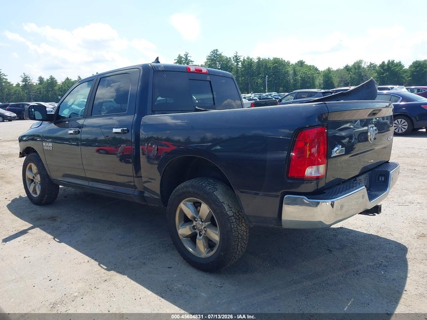 Vin: 1c6rr7lg6hs850530, lot: 46103254, ram 1500 big horn  4x4 5'7 box 20173