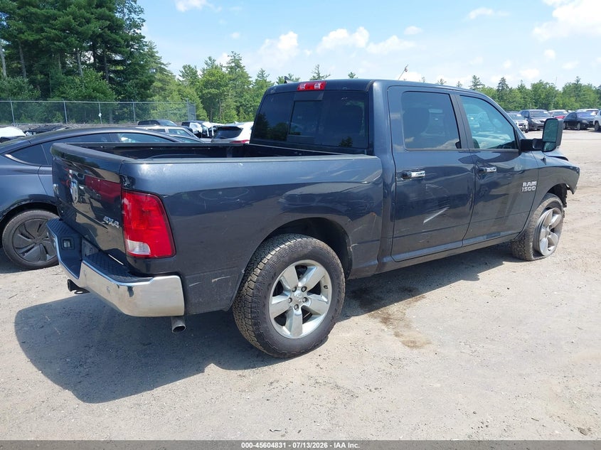 Vin: 1c6rr7lg6hs850530, lot: 46103254, ram 1500 big horn  4x4 5'7 box 20174
