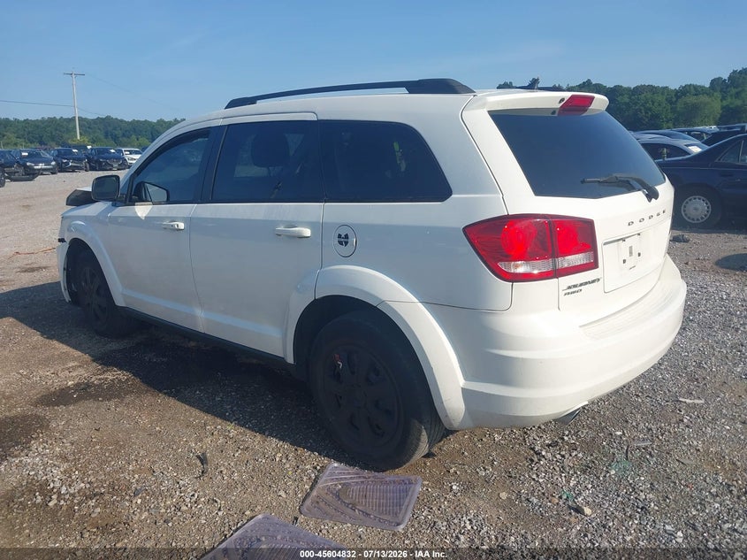 Vin: 3c4pddag0gt190353, lot: 46103255, dodge journey se 20163