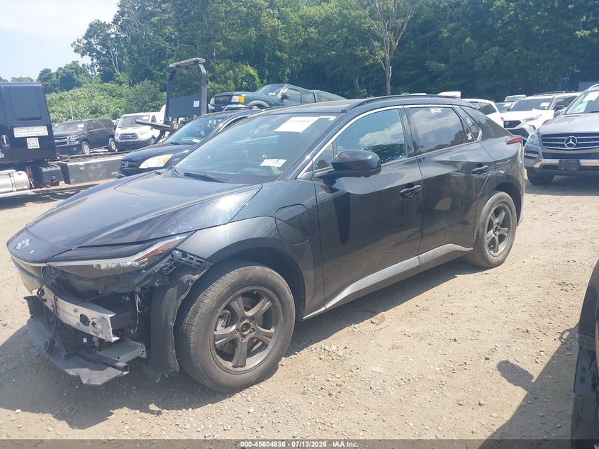 Vin: jtmabacaxpa031866, lot: 46103259, toyota bz4x limited 20232