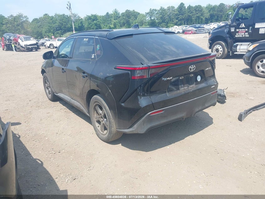 Vin: jtmabacaxpa031866, lot: 46103259, toyota bz4x limited 20233