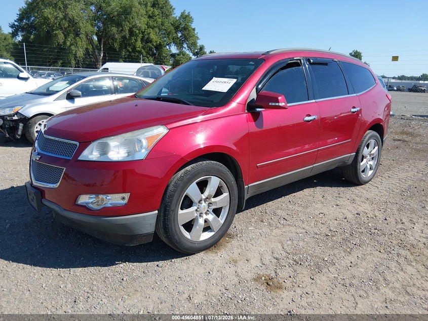 Vin: 1gnkvled8cj191213, lot: 46103274, chevrolet traverse ltz 20122