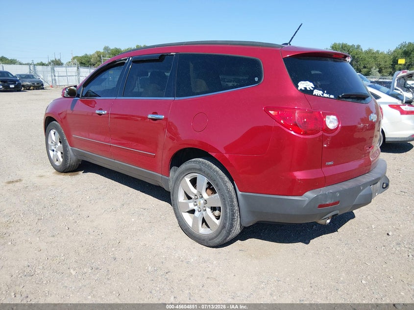 Vin: 1gnkvled8cj191213, lot: 46103274, chevrolet traverse ltz 20123
