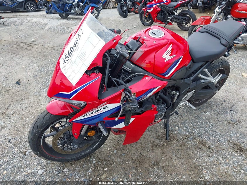 2025 Honda Cbr650 R VIN: MLHRH1558S5100196 Lot: 45604857