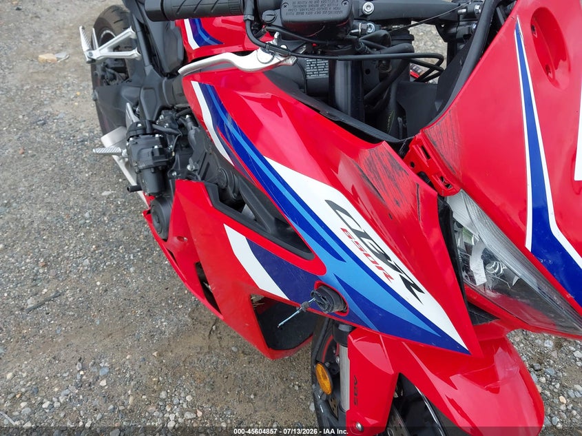 2025 Honda Cbr650 R VIN: MLHRH1558S5100196 Lot: 45604857