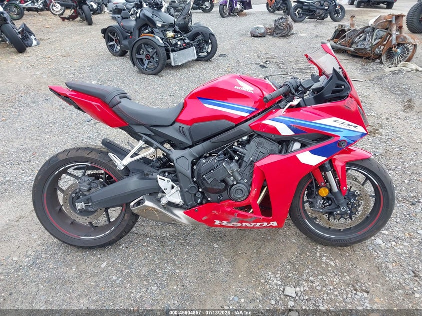 2025 Honda Cbr650 R VIN: MLHRH1558S5100196 Lot: 45604857