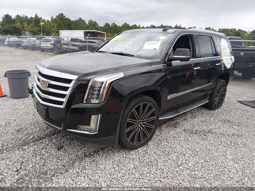 Vin: 1gys3bkj7hr129839, lot: 46103295, cadillac escalade luxury 20172