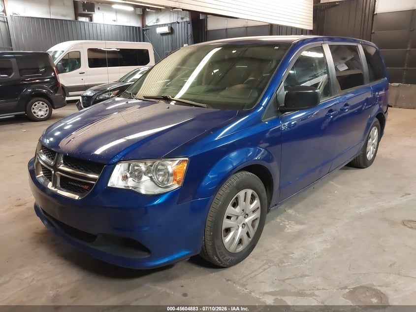 Vin: 2c4rdgbg4jr297022, lot: 46103306, dodge grand caravan se 20182