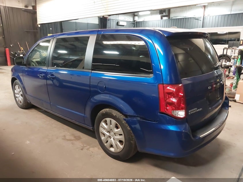 Vin: 2c4rdgbg4jr297022, lot: 46103306, dodge grand caravan se 20183