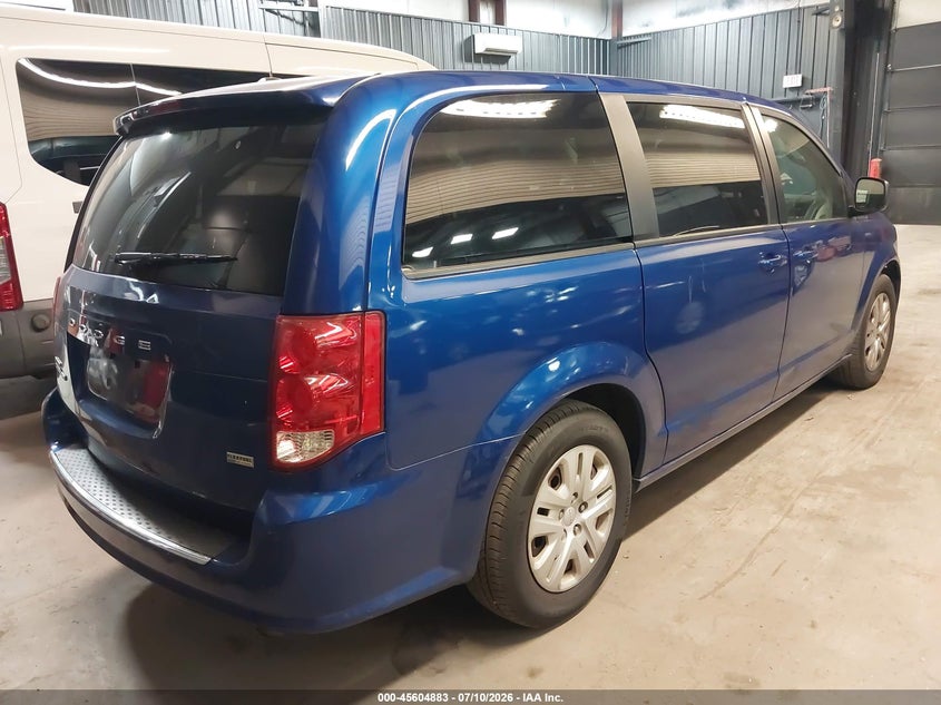 Vin: 2c4rdgbg4jr297022, lot: 46103306, dodge grand caravan se 20184