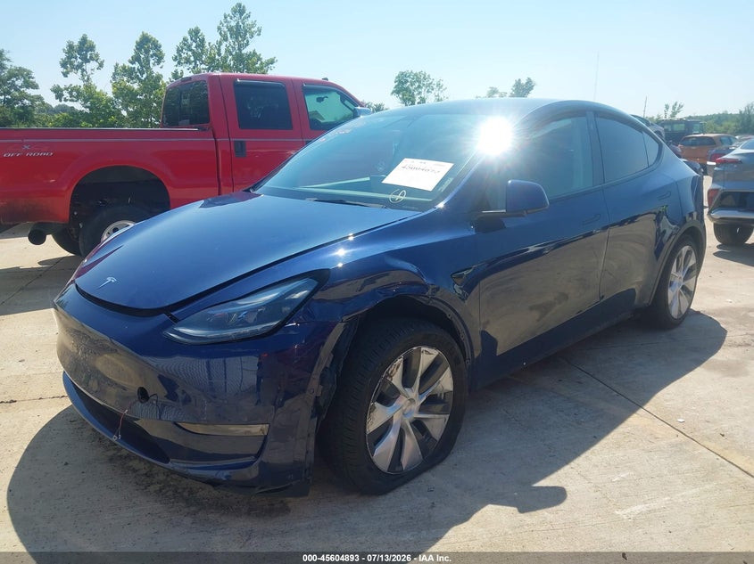Vin: 5yjygdee1mf204940, lot: 46103316, tesla model y long range dual motor all-wheel drive 20212