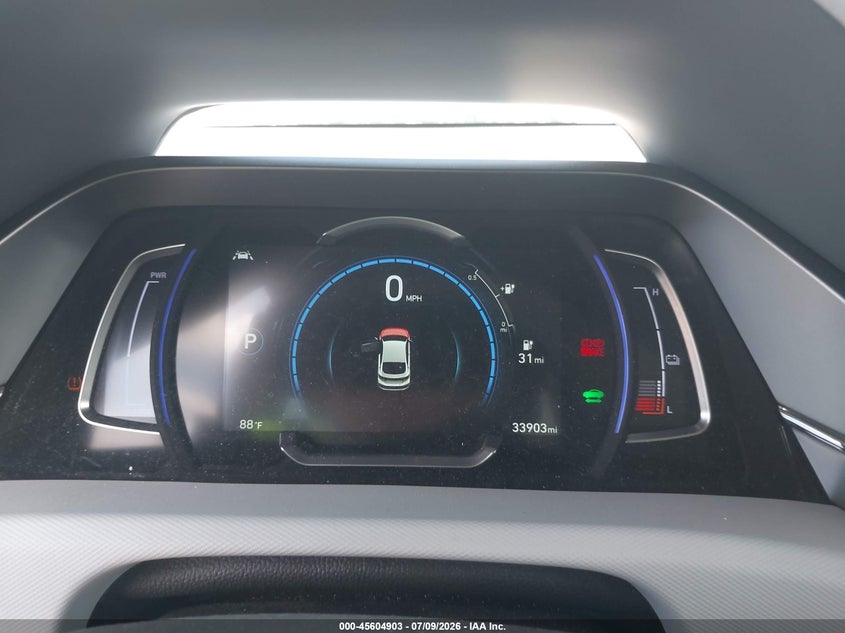 2020 HYUNDAI IONIQ ELECTRIC auction photo 7