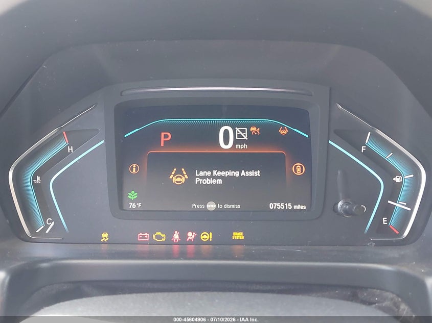 2022 HONDA ODYSSEY auction photo 7
