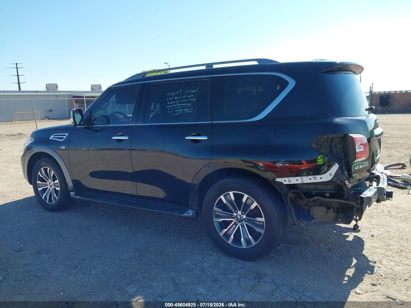 2019 Nissan Armada Sl VIN: JN8AY2ND6K9087894 Lot: 45604925