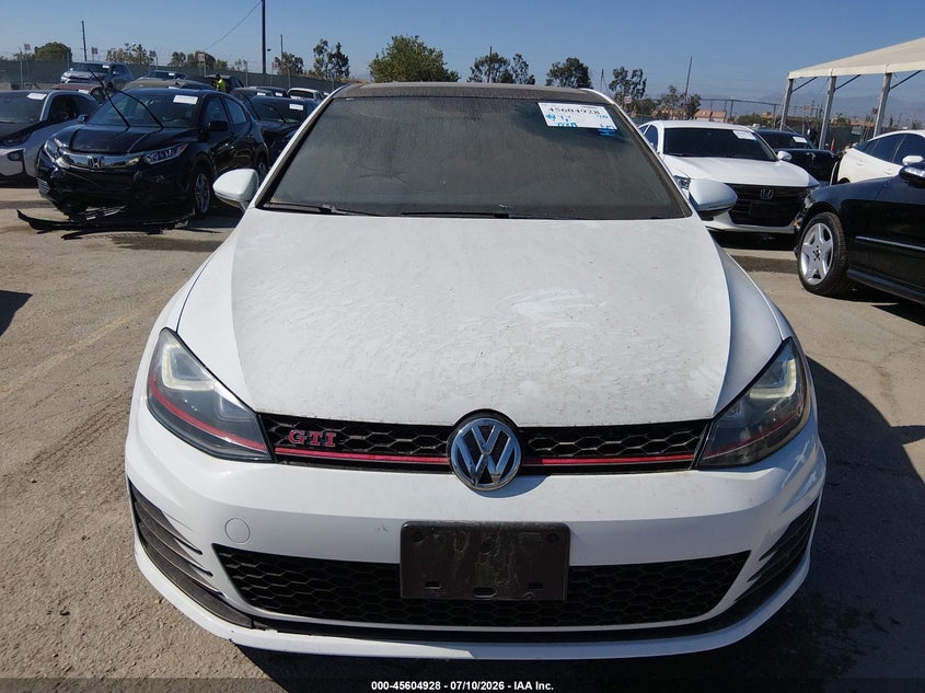 2016 Volkswagen Golf Gti Se W/Performance Package 4-Door VIN: 3VW447AU1GM026661 Lot: 45604928