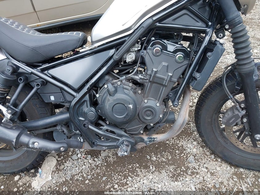 2022 Honda Cmx500 A2 VIN: MLHPC5648N5100917 Lot: 45604932