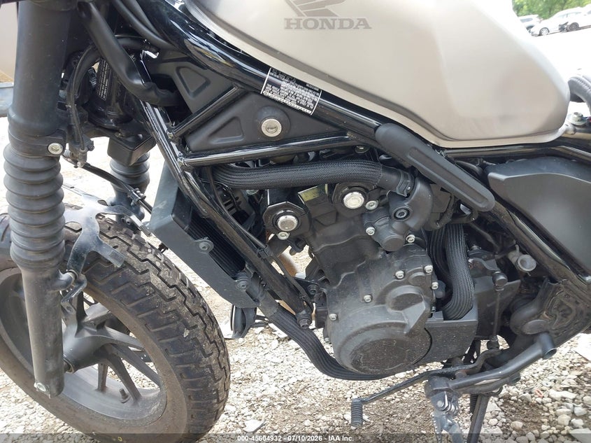 2022 Honda Cmx500 A2 VIN: MLHPC5648N5100917 Lot: 45604932