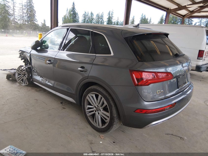 Vin: wa1bnafy1j2237514, lot: 46103364, audi q5 2.0t premium/2.0t tech premium 20183