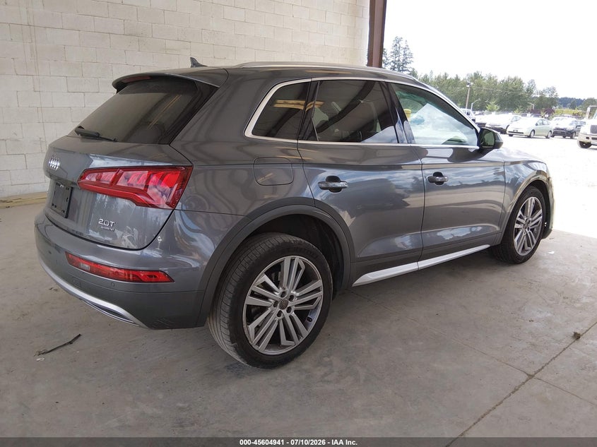 Vin: wa1bnafy1j2237514, lot: 46103364, audi q5 2.0t premium/2.0t tech premium 20184