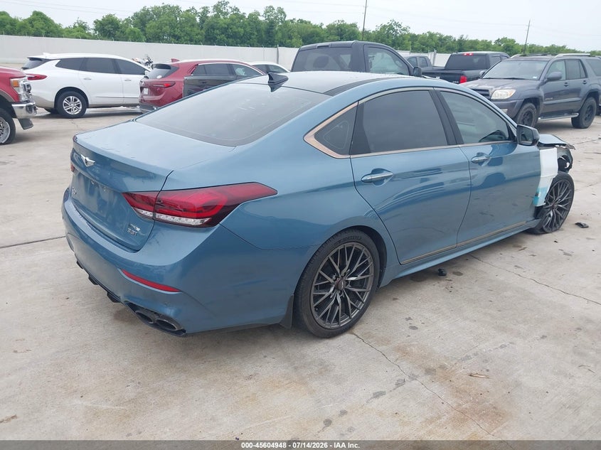 Vin: kmhgn4jb3ju240835, lot: 46103371, genesis g80 3.3t sport 20184