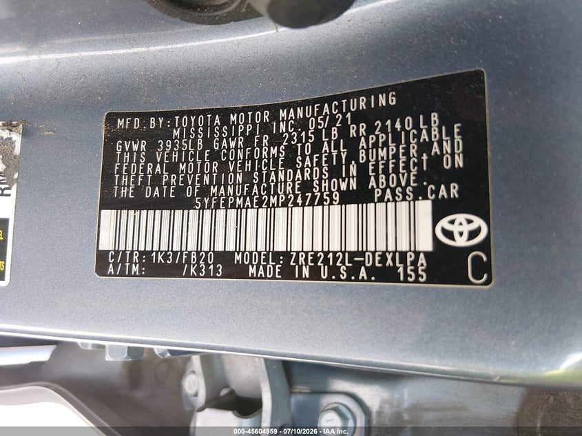 TOYOTA COROLLA - zdjęcie 9