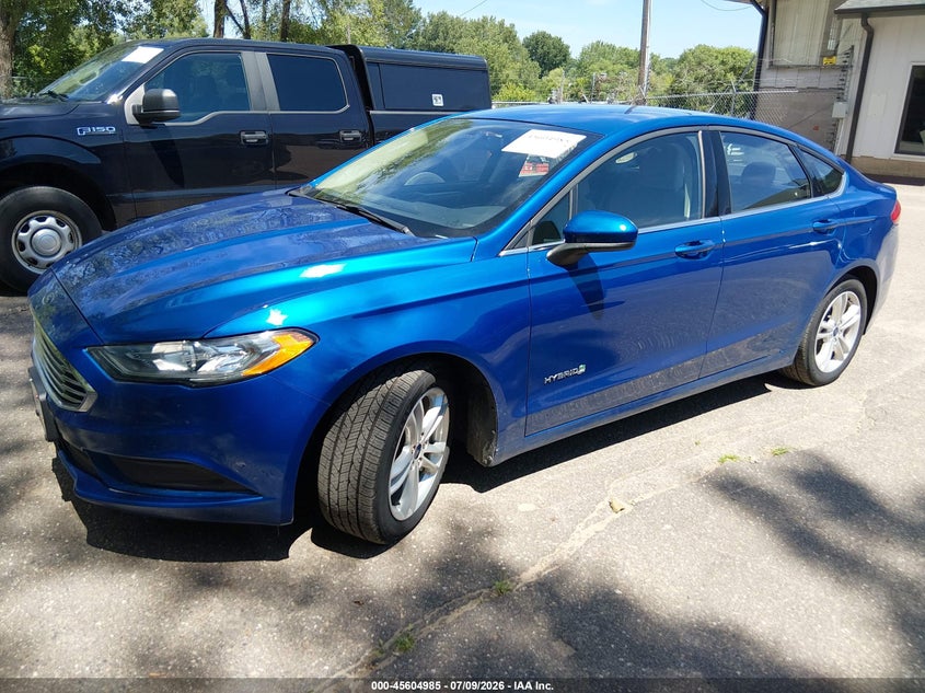 2018 FORD FUSION HYBRID auction photo 2