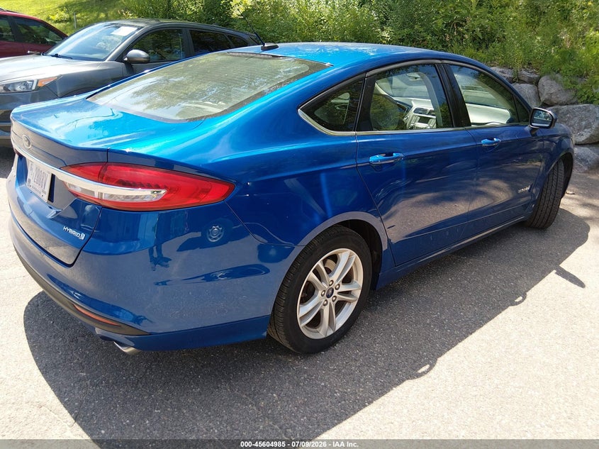 2018 FORD FUSION HYBRID auction photo 4