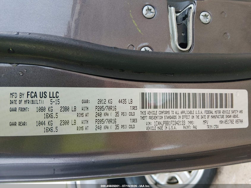 2015 JEEP PATRIOT SPORT · Фото 9