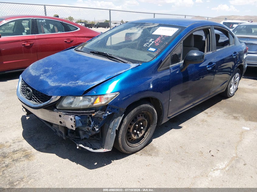 2013 Honda Civic Lx 19XFB2F58DE046269 photo 1