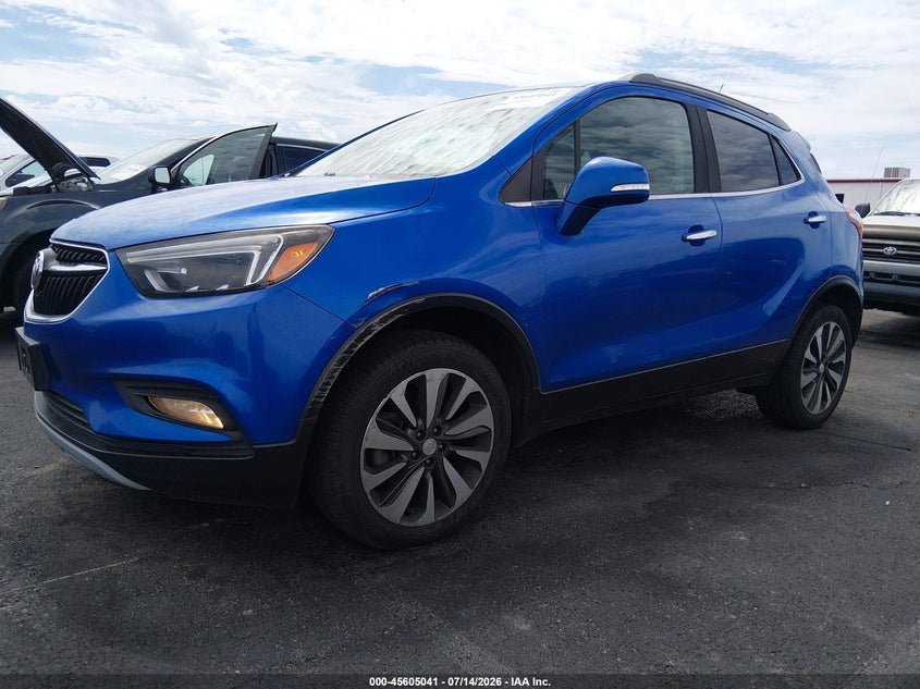 Vin: kl4cjgsb2jb534490, lot: 46103464, buick encore essence 20182