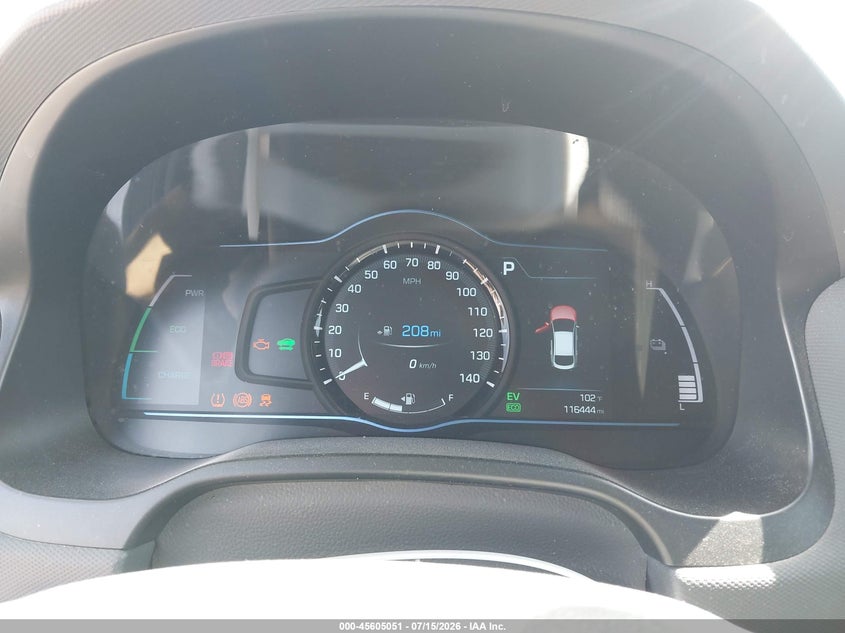 2017 Hyundai Ioniq Hybrid Sel VIN: KMHC75LCXHU047614 Lot: 45605051