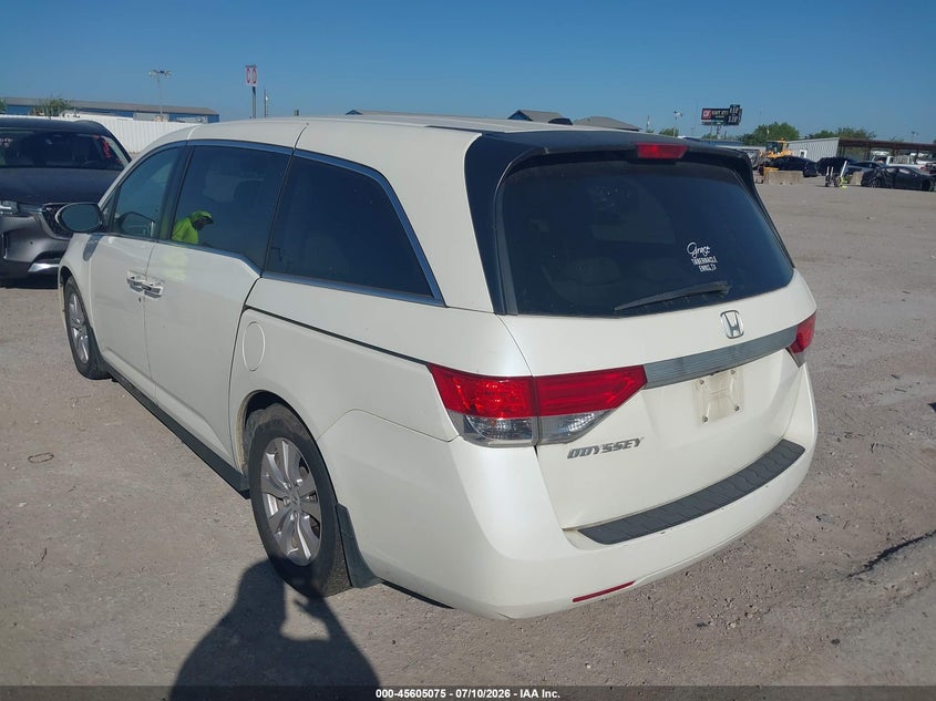 2016 HONDA ODYSSEY auction photo 3