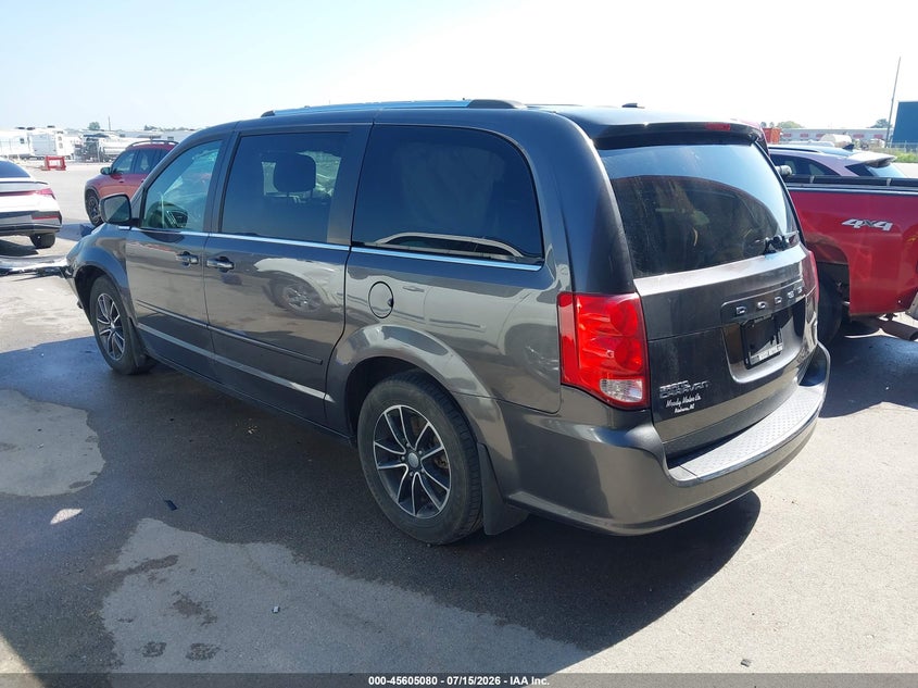 Vin: 2c4rdgcg6hr575038, lot: 46103503, dodge grand caravan sxt 20173