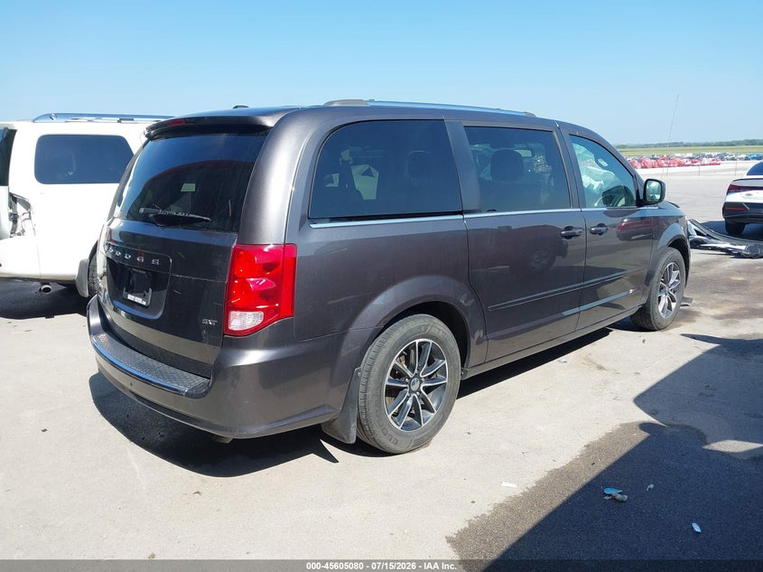 Vin: 2c4rdgcg6hr575038, lot: 46103503, dodge grand caravan sxt 20174