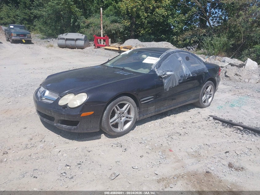 2007 MERCEDES-BENZ SL 550 — zdjęcie 2