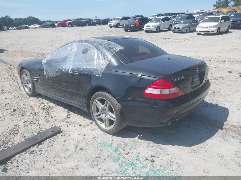 2007 MERCEDES-BENZ SL 550 — zdjęcie 3