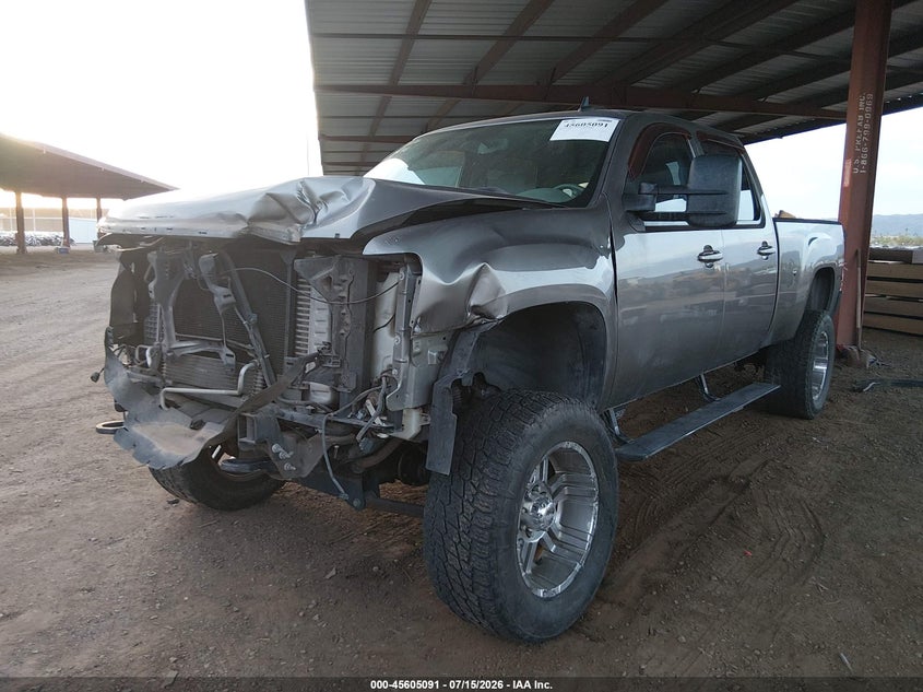 2008 GMC Sierra, Front End, IAAI, VIN 1GTHK23628F155831 — photo 2