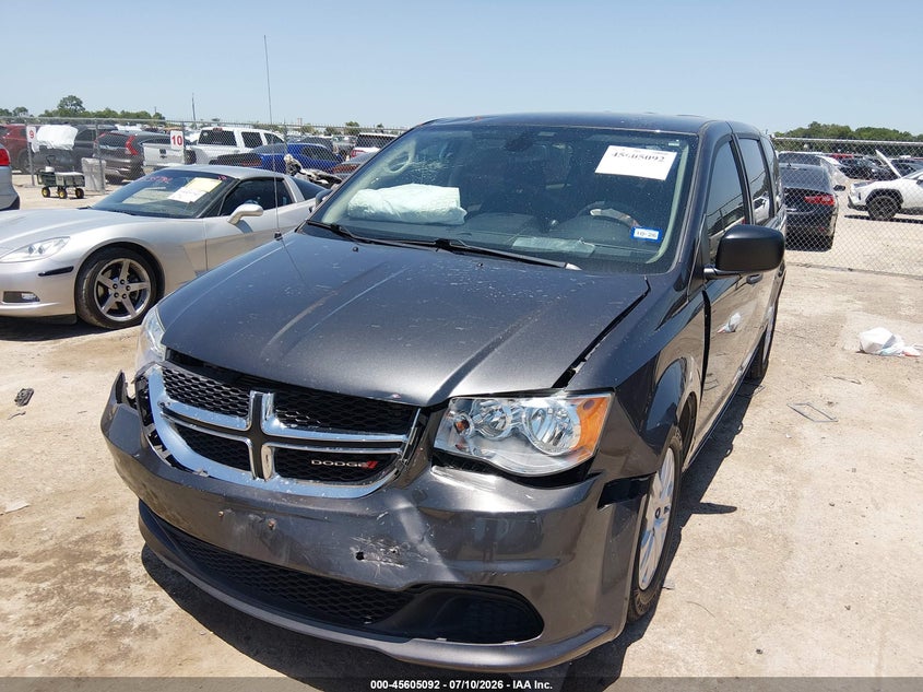 Vin: 2c4rdgbg0lr238598, lot: 46103515, dodge grand caravan se 20202
