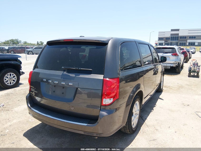 Vin: 2c4rdgbg0lr238598, lot: 46103515, dodge grand caravan se 20204