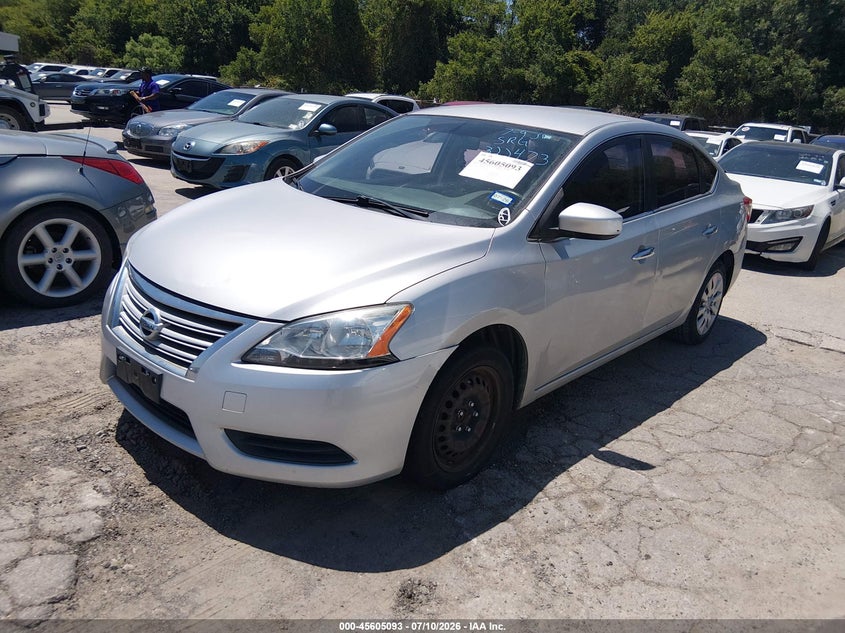 2014 NISSAN SENTRA auction photo 2