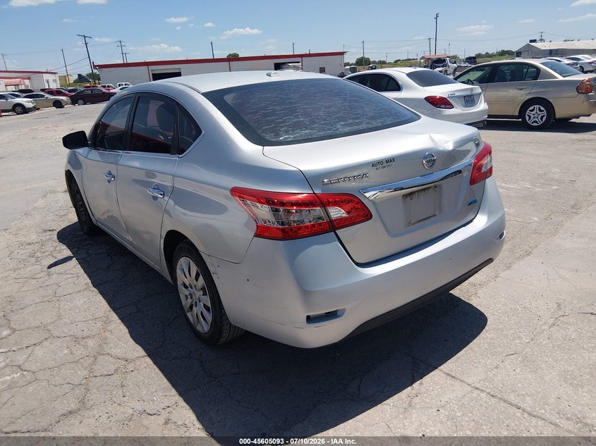 2014 NISSAN SENTRA auction photo 3