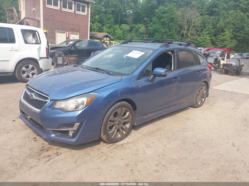 Vin: jf1gpap64gh312964, lot: 46103521, subaru impreza 2.0i sport premium 20162