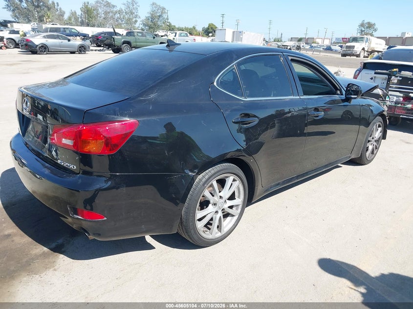 2007 LEXUS IS 250 auction photo 4