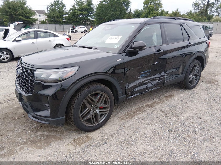 Vin: 1fmuk8kh0sgb47471, lot: 46103529, ford explorer st-line 20252